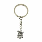 Новый модный мужской высококачественный автомобильный брелок DIY металлический держатель цепочка серебряный цвет барабанный набор музыкальный набор подвеска для подарка