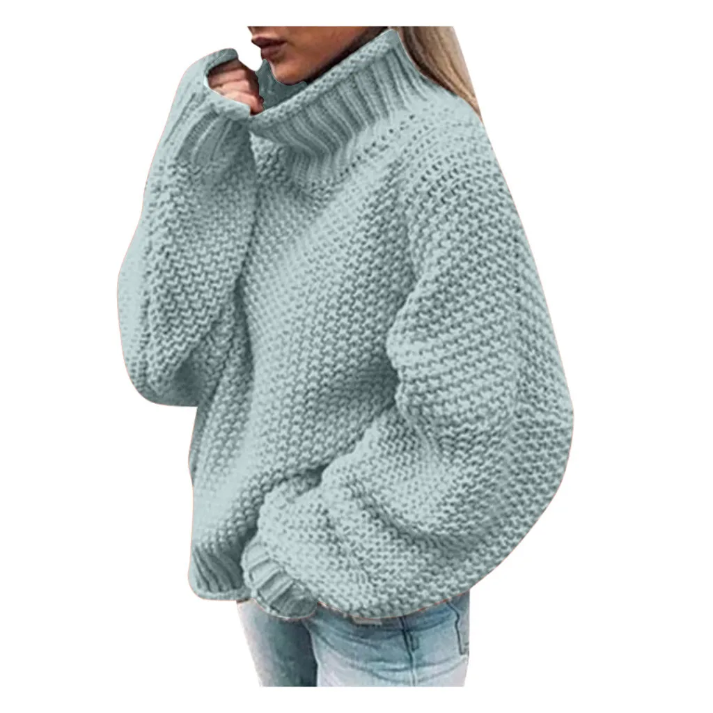 Winter Sweater For Women Sweter De Mujer Invierno 2020 Fashion Knitted Long Sleeve Pullover Sweaters Top | Женская одежда