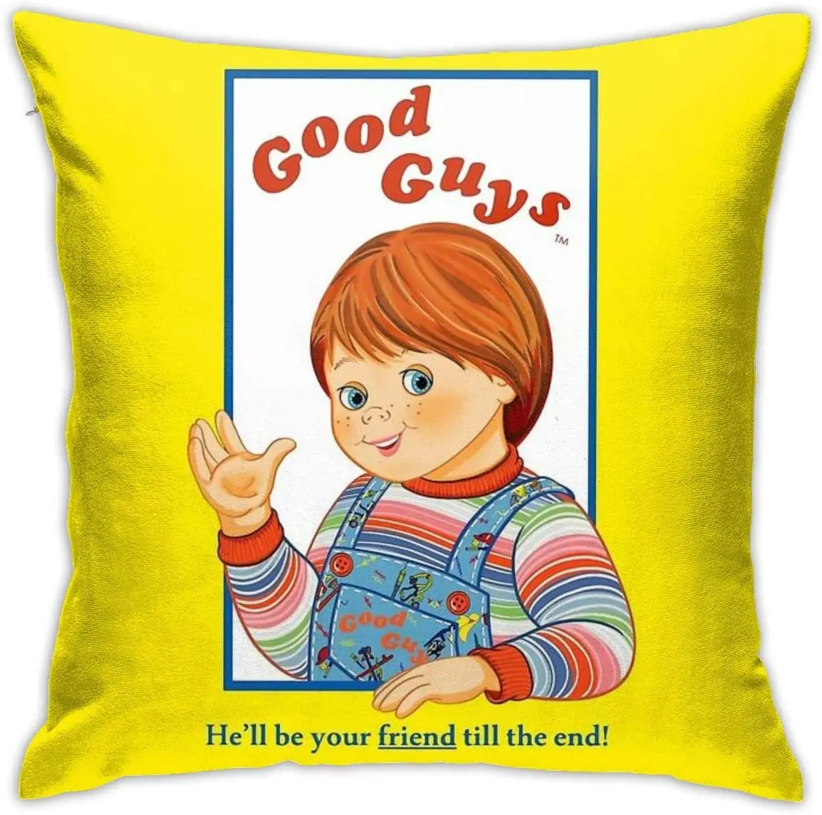 

Mabel Child's Play - Good Guys - Chucky Square(45cmx45cm) Pillow Home Bed Room Interior Decoration