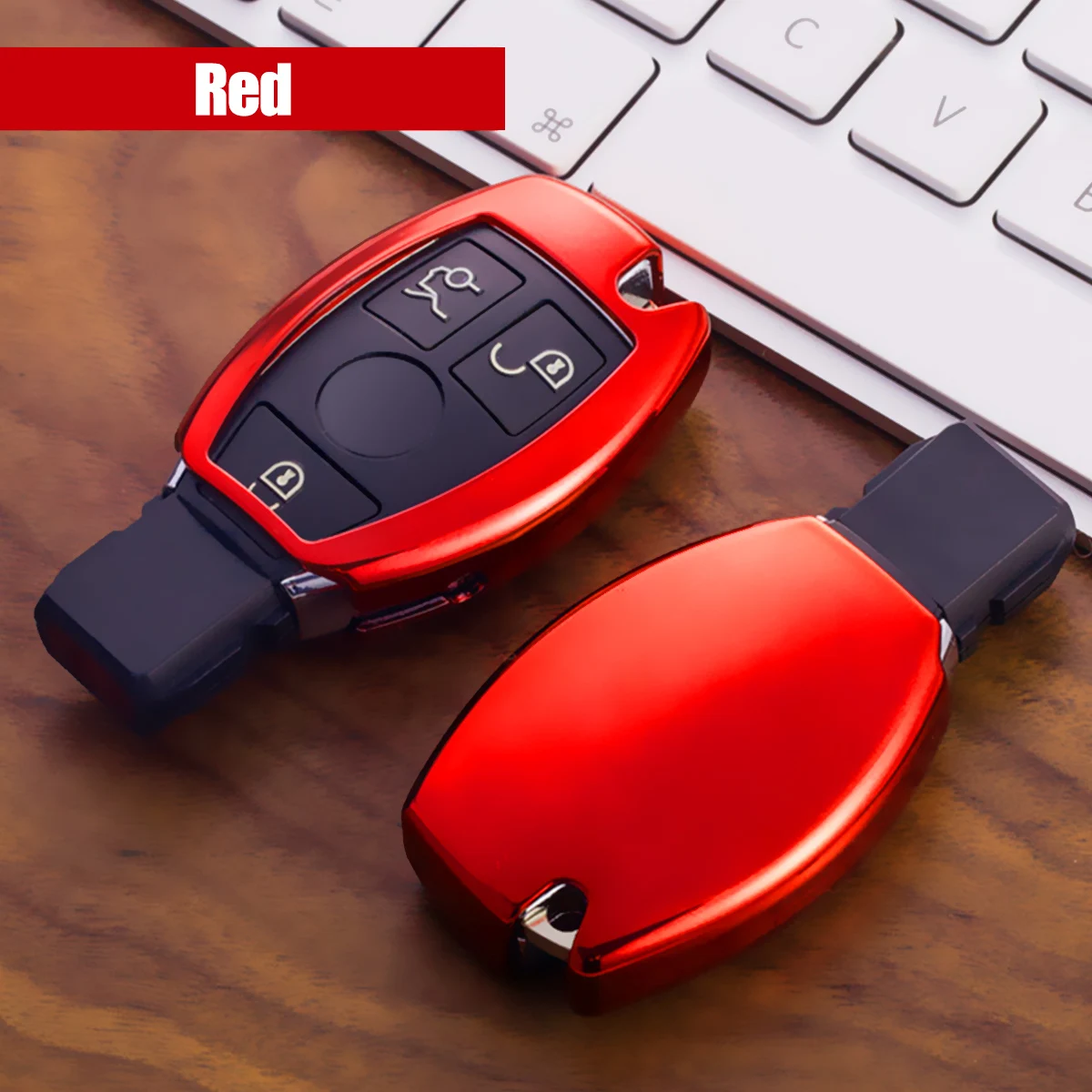 ТПУ чехол для дистанционного ключа мягкий Автомобильный ключ Mercedes Benz A B C класс C200
