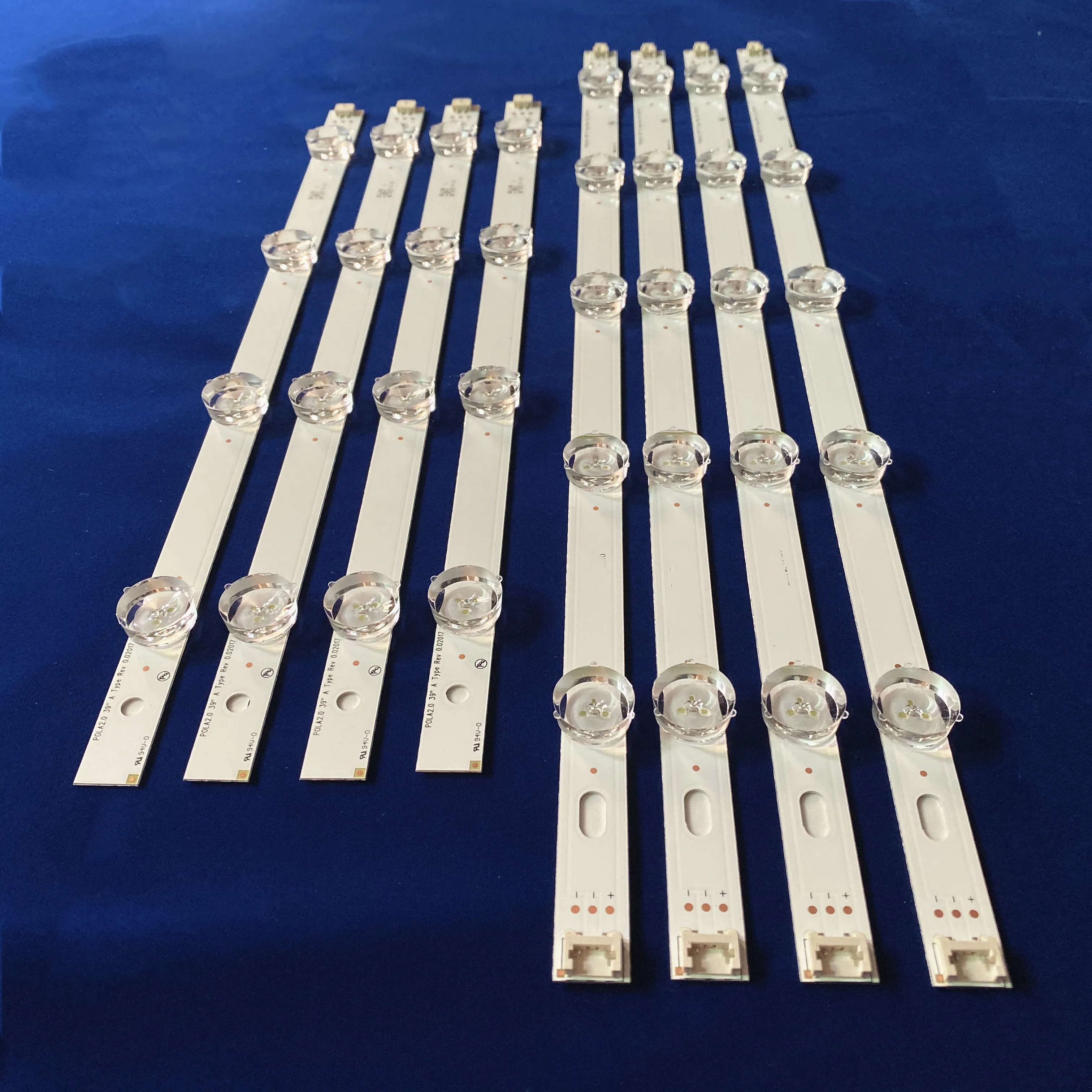 Новинка партиями по 5 комплектов = 40 шт. светодиодный подсветка полосы для замены