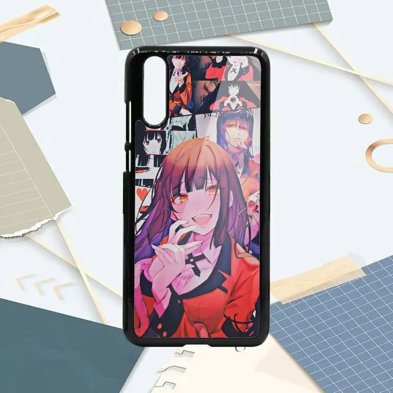 

Japanese Anime Kakegurui Jabami Yumeko Phone Case PC For Samsung galaxy S note 8 9 20 10 e lite2019 plus pro ultra