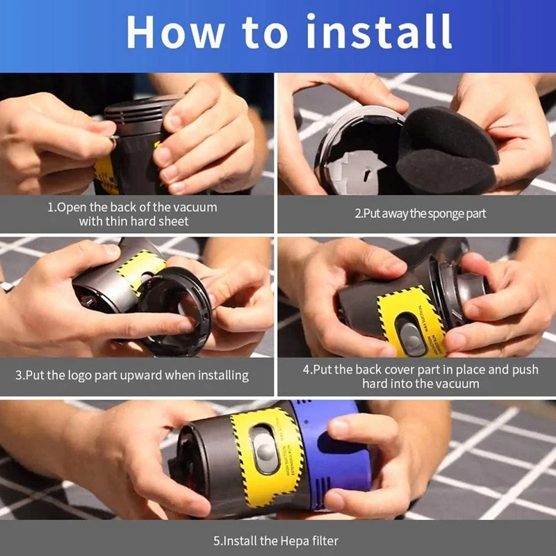 Post HEPA фильтр Замена & крышки двигателя для Dyson V7 V8 триггер шнур-БЕСПЛАТНАЯ