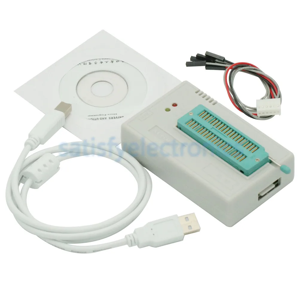 TL866II Plus EEPROM PIC AVR TL866A TL866CS USB универсальный биос nand Программист 24 93 25 mcu bios EPROM |