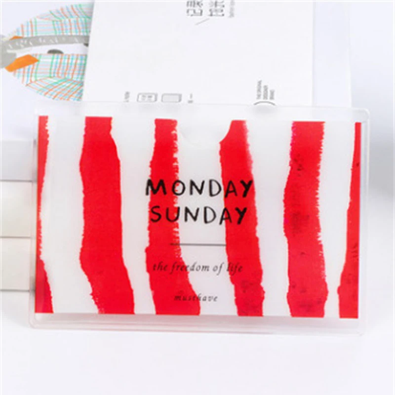 10 шт./лот модный держатель для паспорта в Корейском стиле 3D чехол из ПВХ