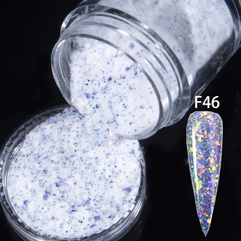 Акриловая пудра для наращивания ногтей LOVCARRIE профессиональная система пыль