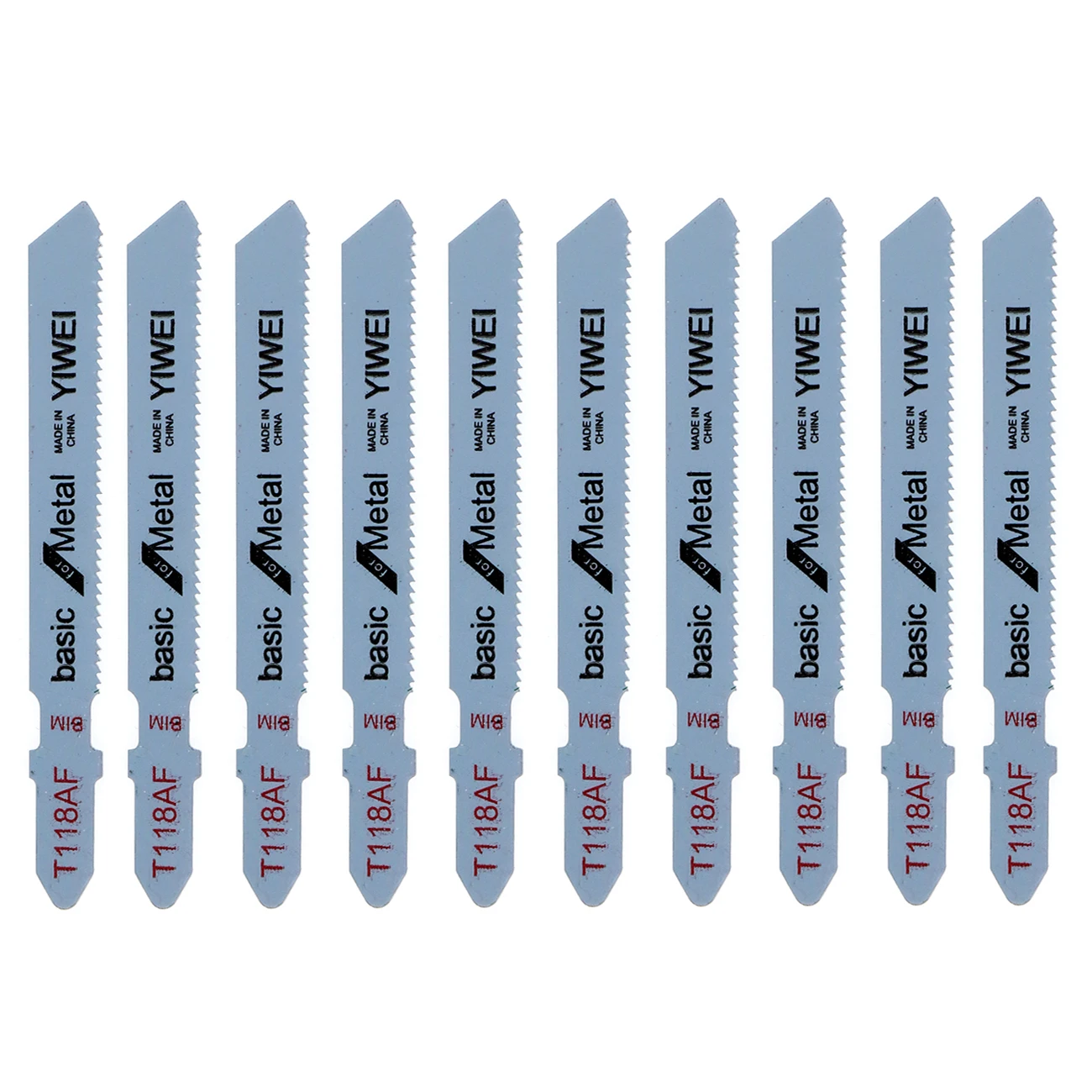 

T118AF T-Shank BIM 2" Jig Saw Blades for Metal Cutting (Pack of 10)