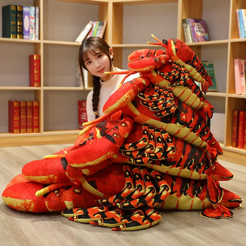 Huggable имитация Лобстер плюшевая игрушка кукла мягкая морская животная подушка