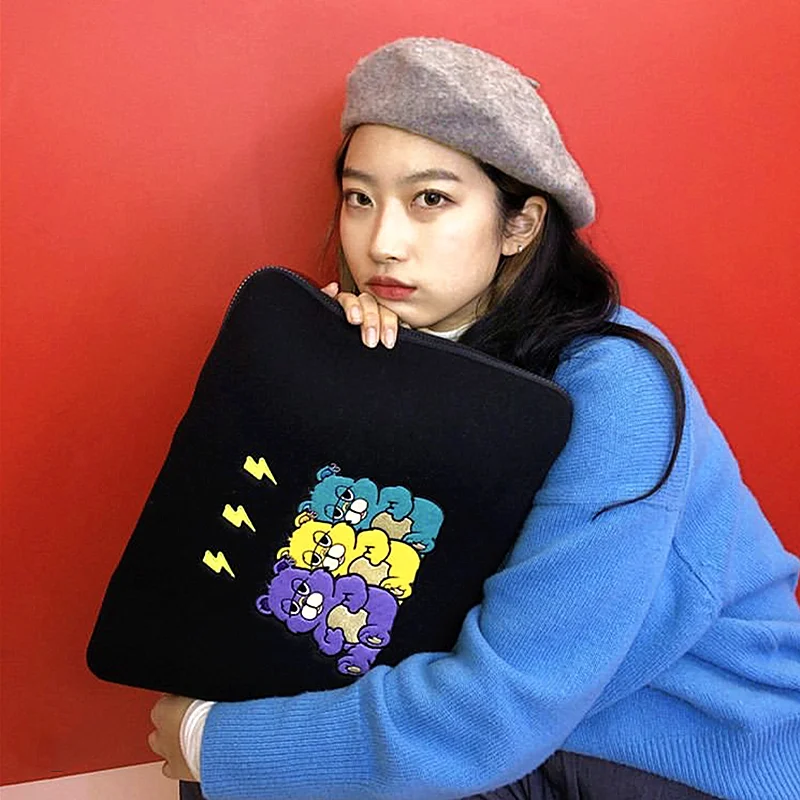 Новинка 2021 корейский чехол для ноутбука и планшета Lightning Mac Ipad Pro 9 7 11 13 дюймов air 2