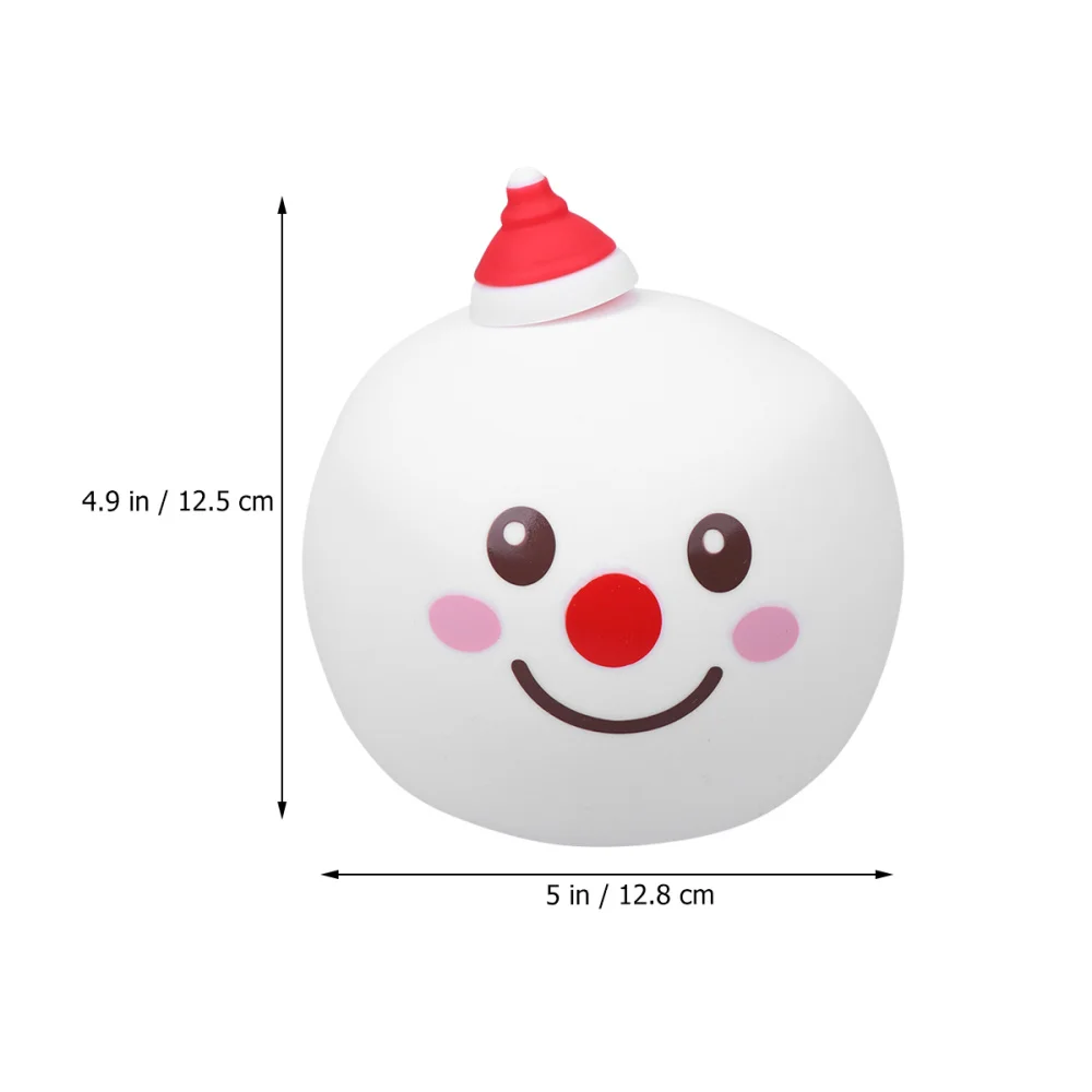 

1Pcs 0.8w USB Glowing Snowman LED Light Night Light Bedroom Table Lamp Decorative Bedside Lamp for Home Decoration Christmas Gif