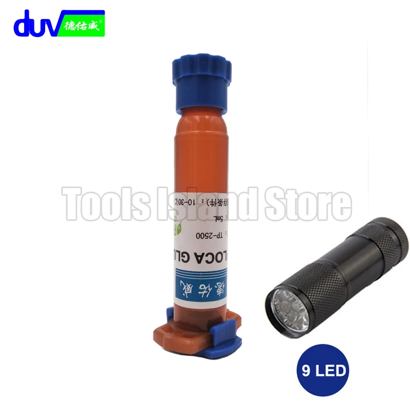 УФ клей tp2500 для ремонта сенсорных экранов жидкий оптический прозрачный с