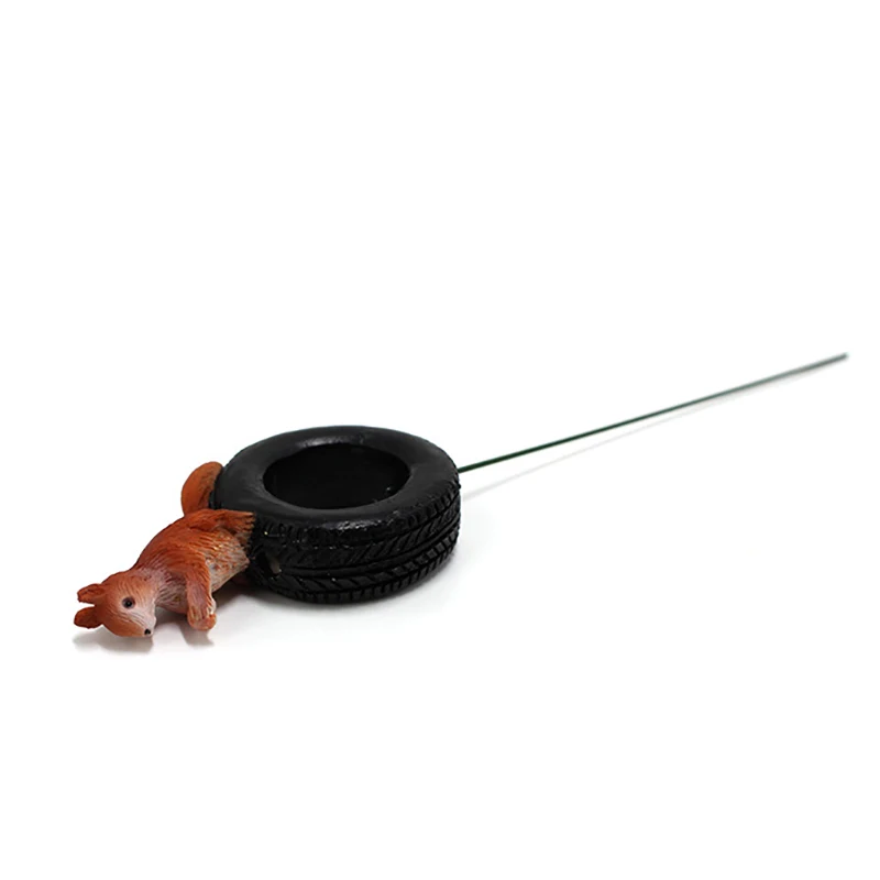 

Resin Potted Plug-In New Squirrel Suit Creative Garden Landscape Ornaments Cute Home Decoration Gifts BOM666