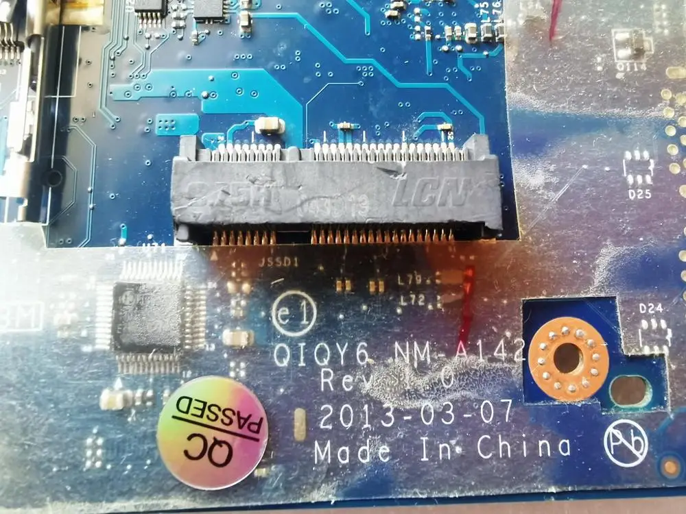Оригинальная материнская плата для ноутбука Lenovo Y500 GT750M 2 Гб QIQY6 NM A142
