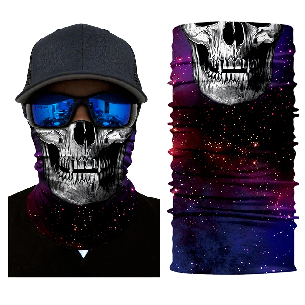 Балаклава мотоциклетная полумаска для езды ветрозащитные маски лица Забавный