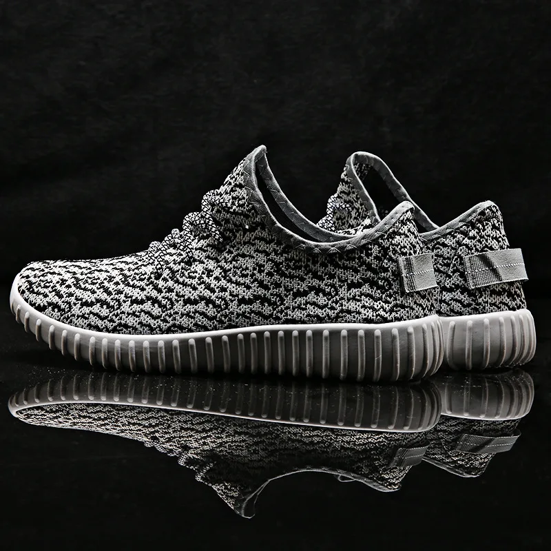 Мужская Спортивная обувь на шнуровке Повседневная износостойкая дышащая из