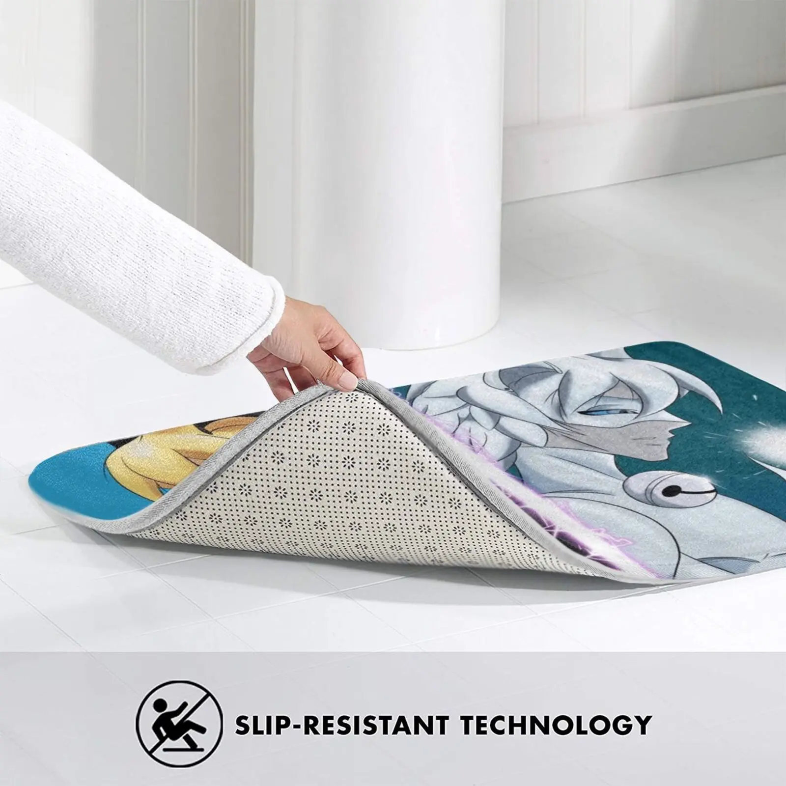 Ковер для чата и Blanc нескользящий коврик двери впитывающий воду кошачий Fanart -