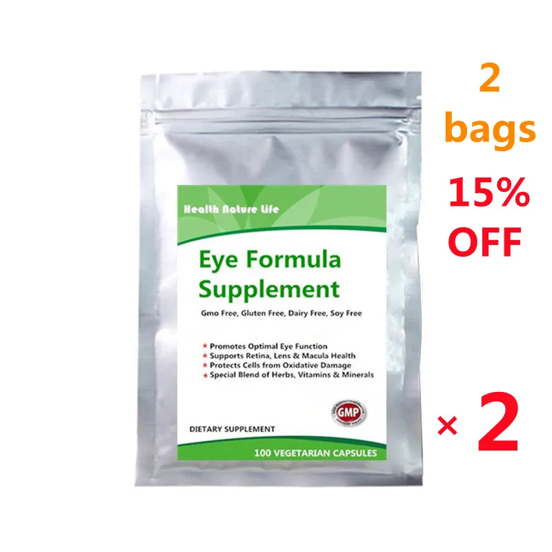 Поддержка формулы для глаз/Лютеин цеаксантин черники L таурин цинк