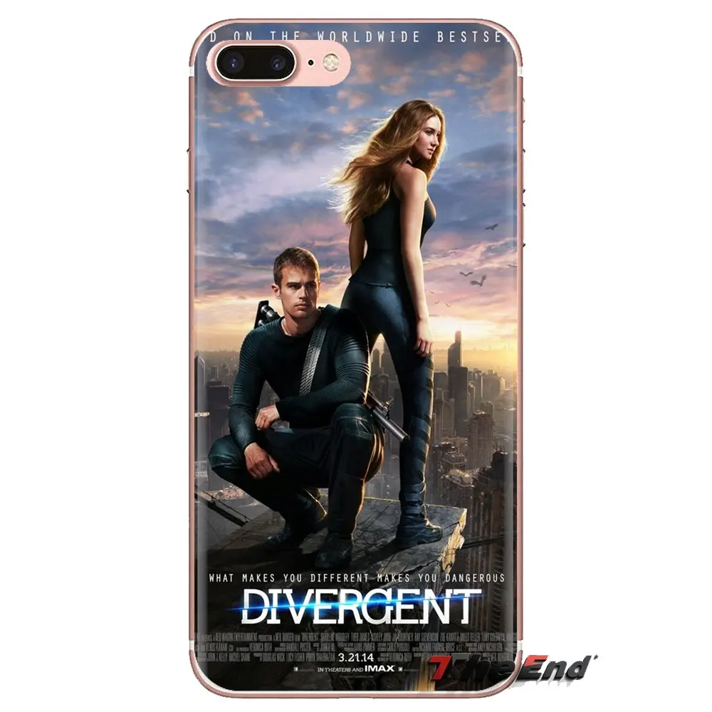 Прозрачные ТПУ чехлы фильм Diverge обои 2 для sony Xperia Z Z1 Z2 Z3 Z5 compact M2 M4 M5 E3 T3 XA Aqua LG G4 G5 G3 G2