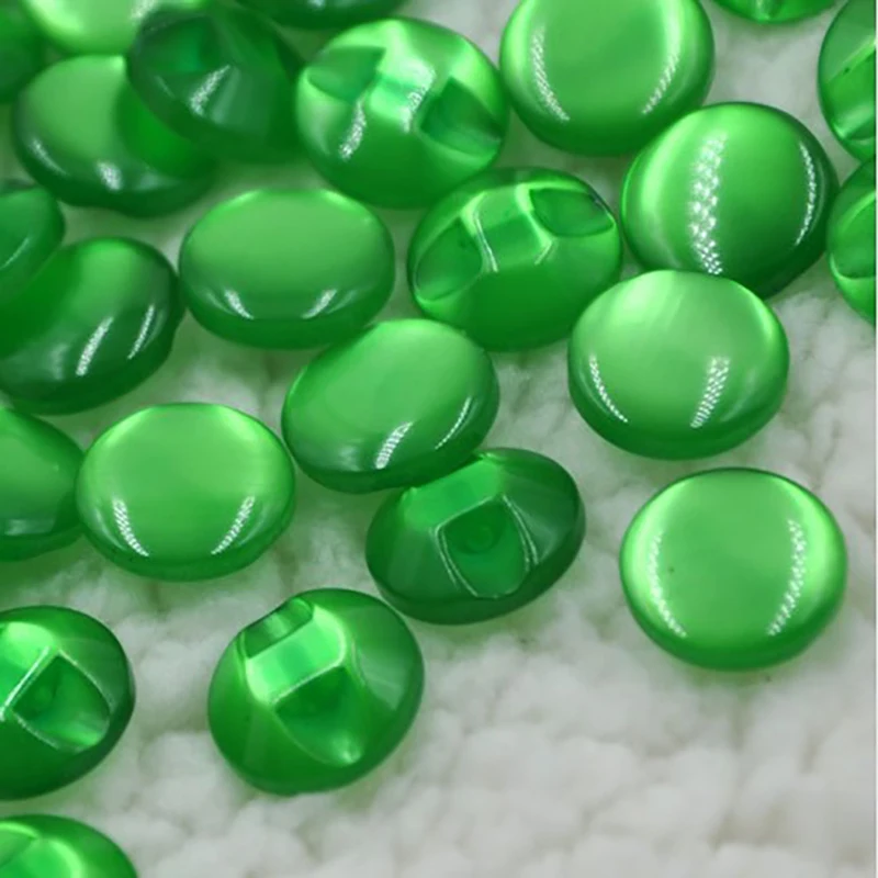 100 шт 16 видов стилей детская одежда Карамельный цвет Кошачий глаз камень смола