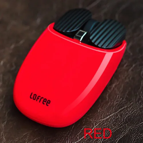 red mouse Xiaomi Mijia LOFREE Bluetooth Беспроводная механическая клавиатура 79 клавишная клавиатура мышь 2,4G/Bluetooth двухрежимный Многофункциональный - Цвет: red mouse