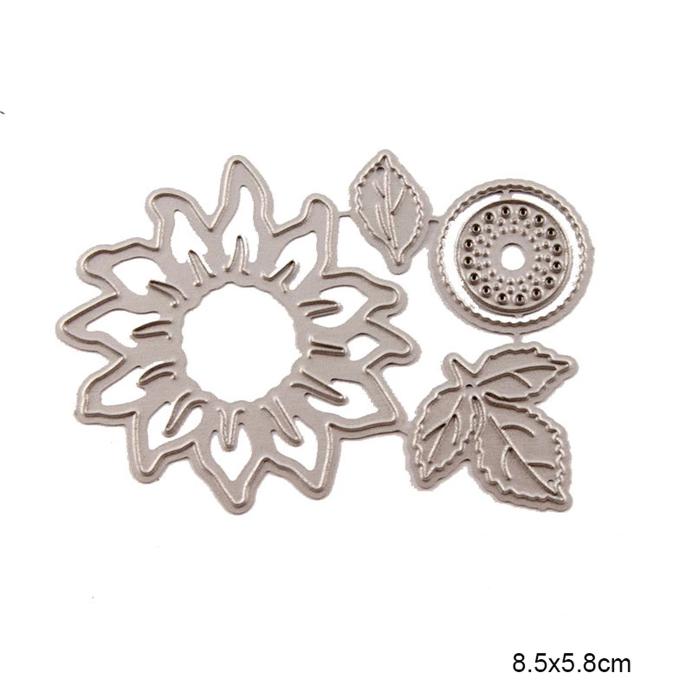 Рождественские штампы с подсолнухом скрапбукинг Новые поступления