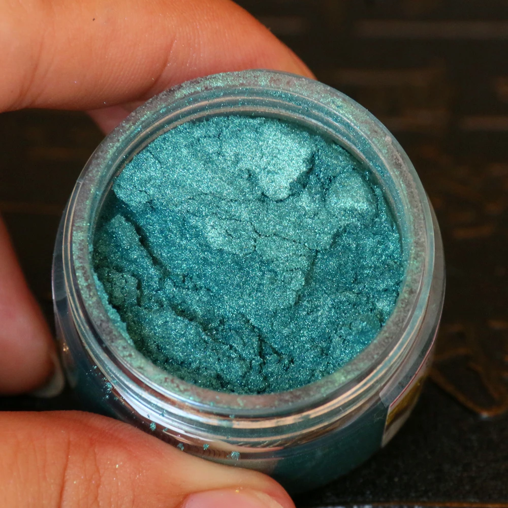 Съедобный еда порошок 10 г темно-зеленый помадка пигмент окраски для украшения