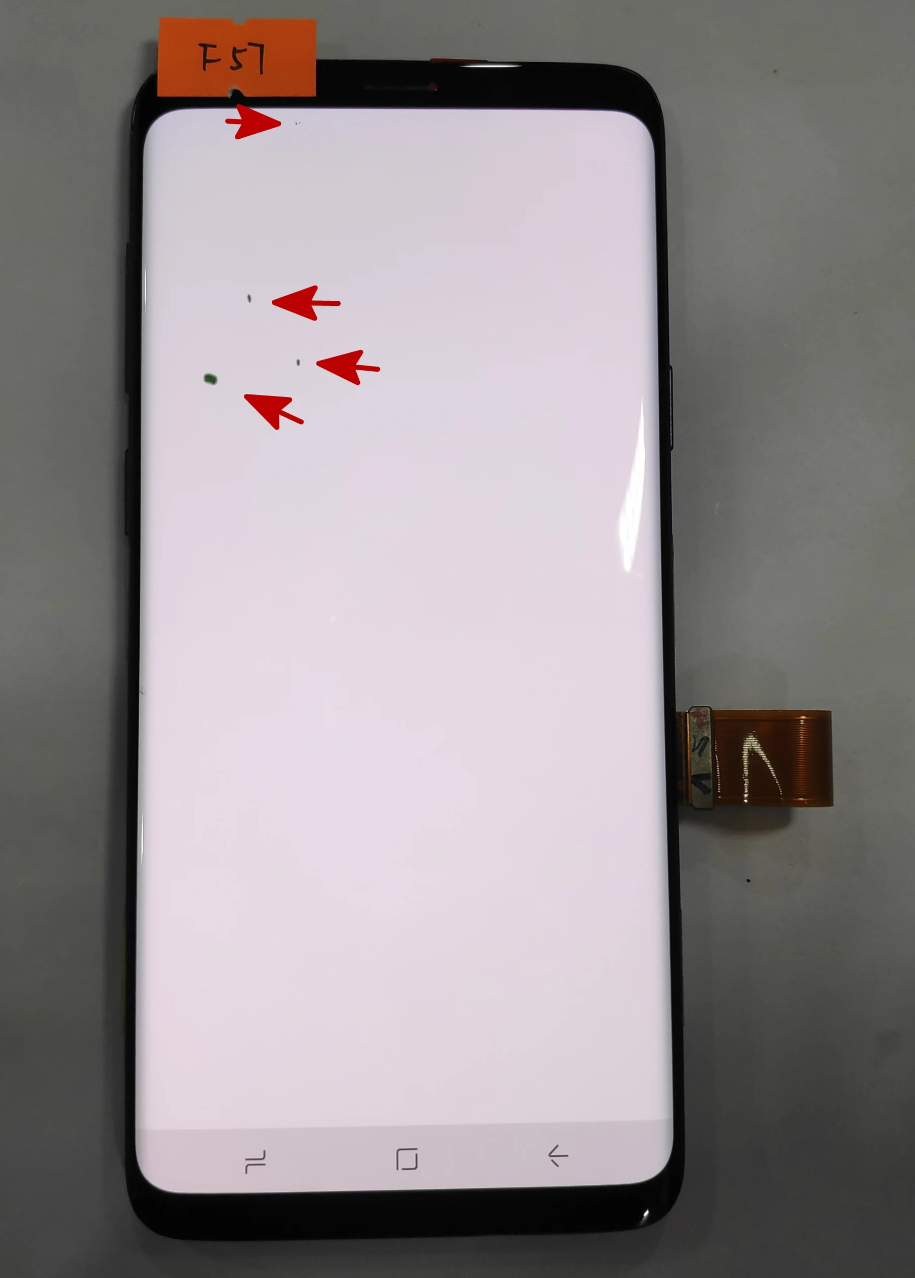Для Samsung Galaxy S9 plus S9plus G965 G965F дефектный ЖК дисплей сенсорный экран дигитайзер