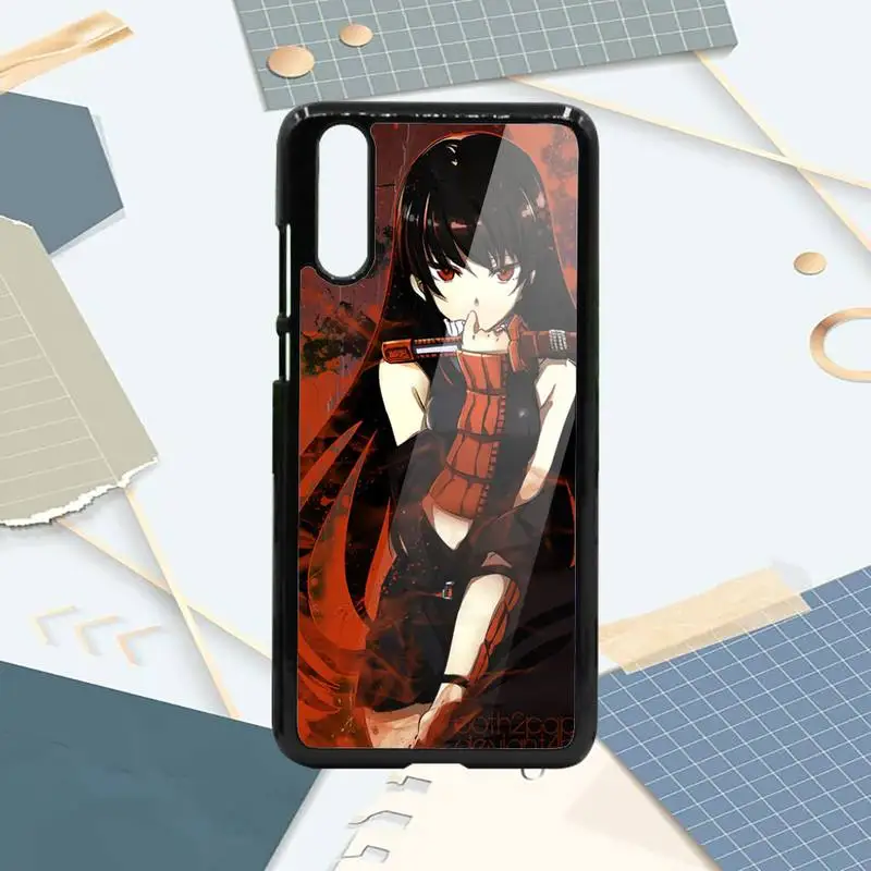 

Japan anime Akame Ga Kill Phone Case PC For Samsung galaxy S note 8 9 20 10 e lite2019 plus pro ultra