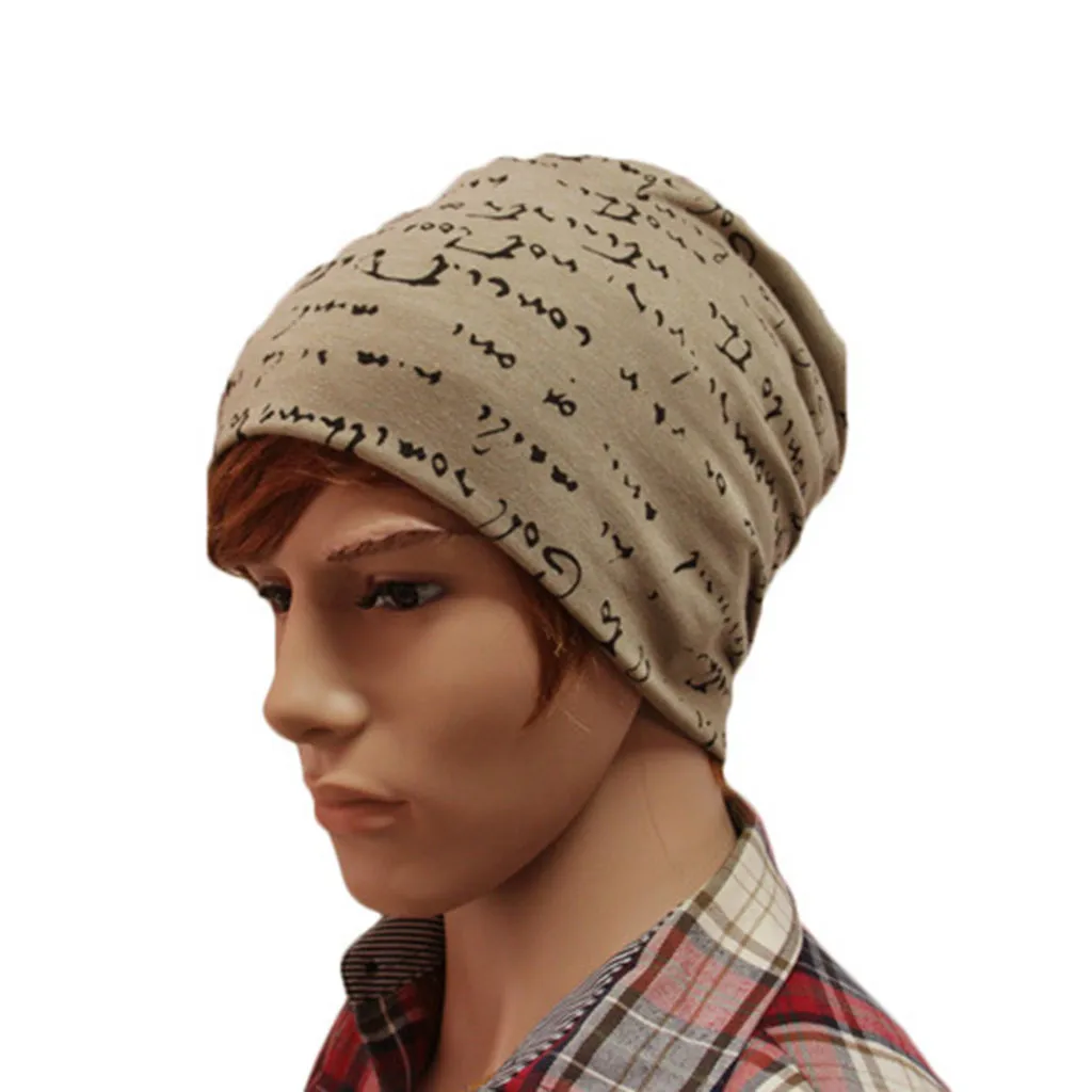 Зимняя шапка унисекс с буквенным принтом для мужчин и женщин теплая ушками