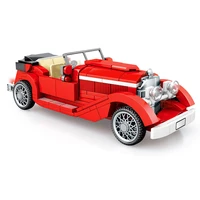 creative famous car speed champions vehicle model moc building blocks sets racing sports car diy bricks classic toys for kids