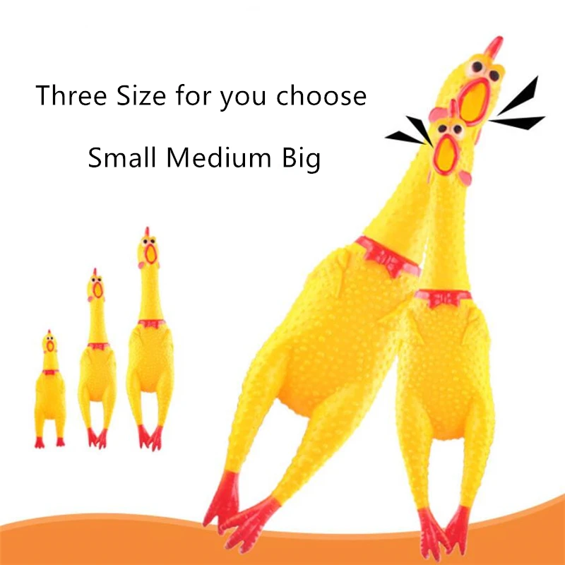 3 размера Классическая Горячая Распродажа кричащая курица бриллиантовая игрушка