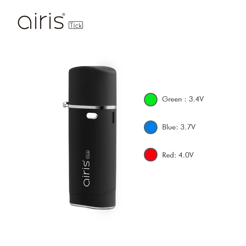Оригинальный Испаритель AIRISTECH airis tick mod 650mah батарея Vape 11 мм CBD масляный картридж