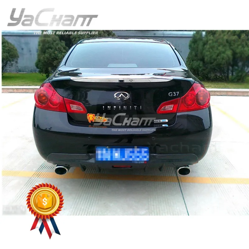 Car-Styling FRP Fiber Glass Rear Bumper Diffuser Fit For 2007-2015 V36 G25 G35 G37 Q40 4D Sedan JDM Version Only | Автомобили и