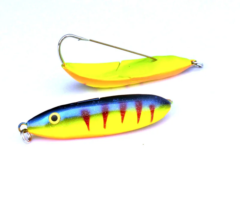 Рыболовные приманки ложка крючок с изгибом Minnow Вибрирующая приманка рыболовные 9
