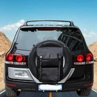 Запасная сумка для хранения шин для Jeep Wrangler JK TJ YJ 2007-2021, грузовые сумки, органайзеры для инструментов, багажник, рюкзак с несколькими карманами