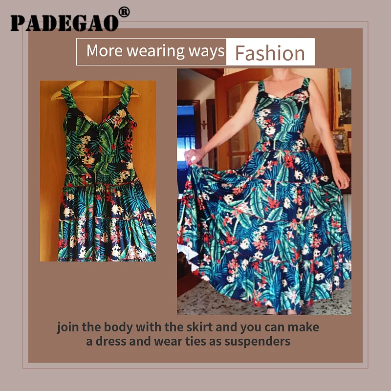 PADEGAO Boho Сексуальный Женский комплект из двух предметов укороченный топ с