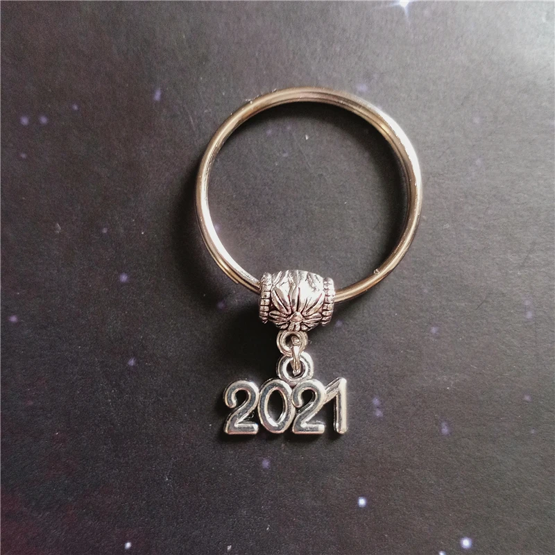 

2021 брелок, простой, брелок для ключей, 2021 ювелирные изделия, 2021 Выпускной брелок, брелок дружбы, брелок для автомобильных ключей, кошелек с по...