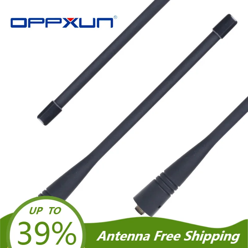 

OPPXUN UHF 400-470MHz Female Dual Band Soft Antenna Two Way Radio Walkie Talkie Antenna For Kenwood TK3107/ TK3100/TK-260/TK-270