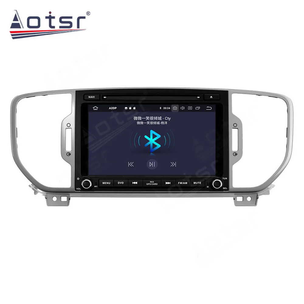 4G + 128G 2Din Android 11 автомобильный DVD мультимедийный плеер GPS Bluetooth 5 0 для KIA SPORTAGE 2016 Navigatio