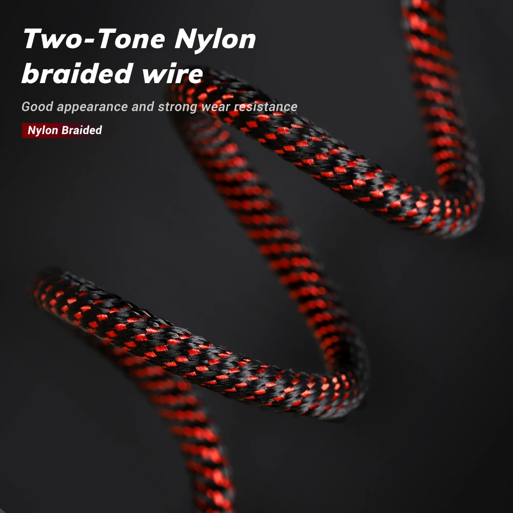 Кабель USB Type C TOPK со светодиодной подсветкой для быстрой зарядки и передачи