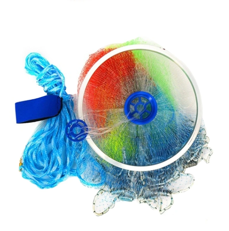 2 4 м прочная грузила приманка для наружной рыбалки ручная литьевая сеть ловля