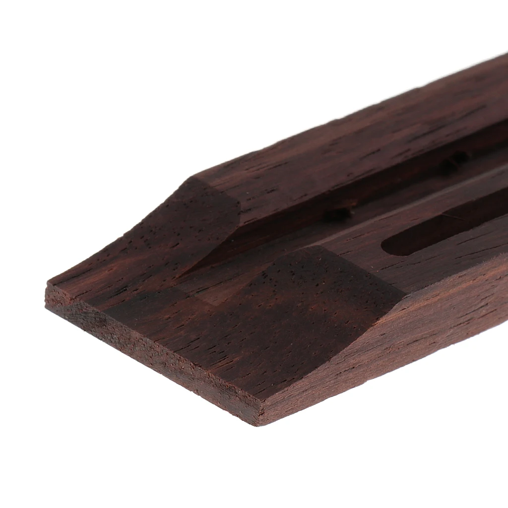 

10mm Ukulele Rosewood Bridge for 26'' Tenor Ukulele Uke Parts Accessories