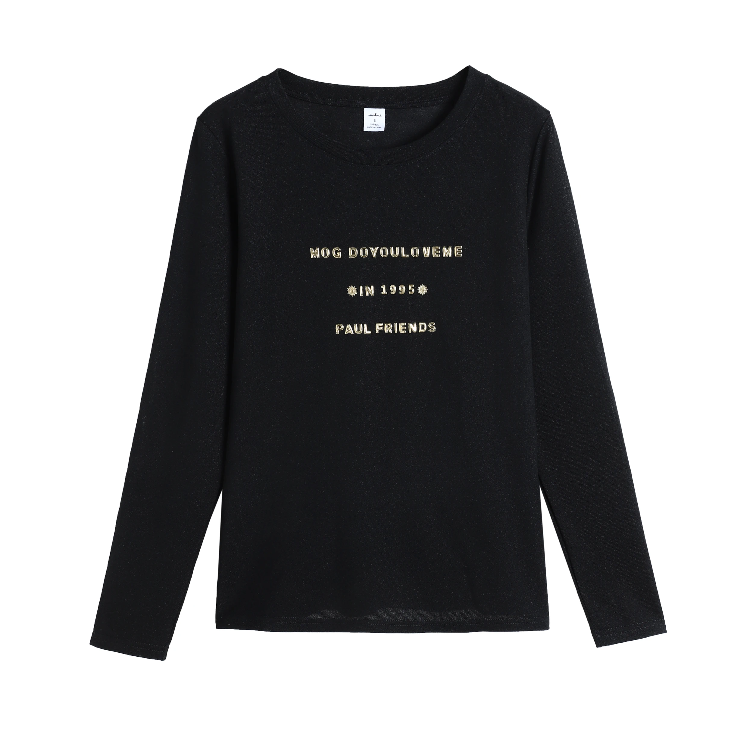 Новинка 2020 осенние женские футболки зимняя футболка с длинным рукавом модные