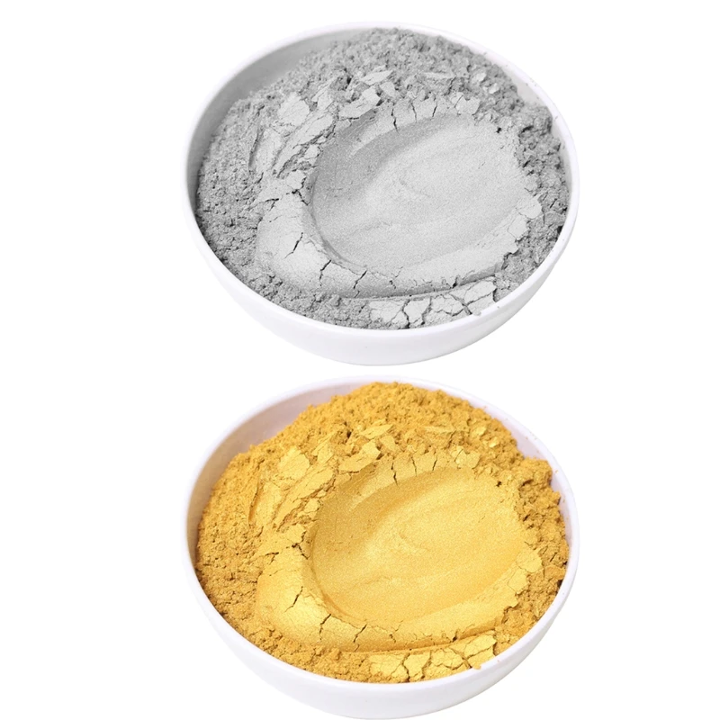 

Cosmetic Grade Pearlescent Natural Mica Mineral Powder Epoxy Resin Dye Pearl Pigment DIY Jewelry Crafts Making Accessories