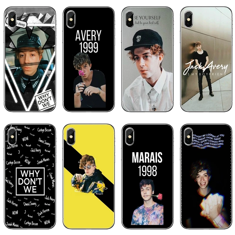 Чехол для телефона из ТПУ Jack Avery Why't We Samsung Galaxy M30 A70 A60 A50 A40 A30 A10 A9 A8 A6 J8 J4 J6 Prime Plus