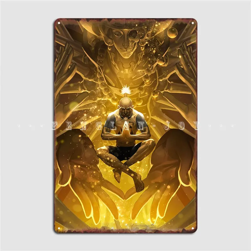 

Hunter X Hunter металлическое искусственное украшение, настенный паб, персонализированный плакат в виде барной пещеры