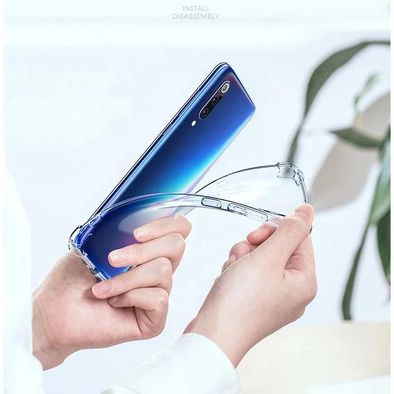 Противоударный чехол с подушкой безопасности для Redmi 6 7 7a note 8 8t 10 Pro силиконовый