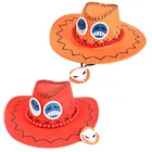 Аниме One Piece Portgas D Ace ковбойская шляпа Женская замшевая шляпа костюм шляпа Хэллоуин реквизит подарок