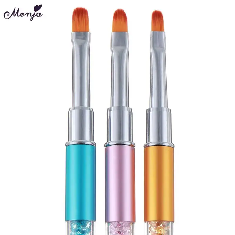 3 шт./компл. кисть для подводки ногтей акриловая УФ гель кончики рисования цветок