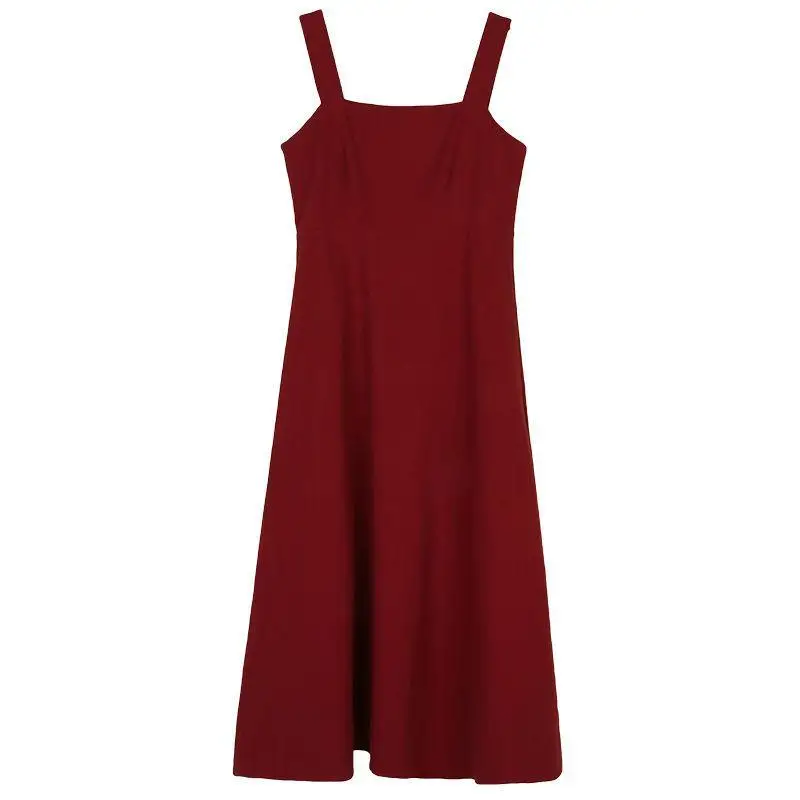 

Dress Women Sleeve Backless Slash Neck Summer Elegant Lovely Girls Sexy Slim Midi Dresses High Waist Retro Streetwear All-match